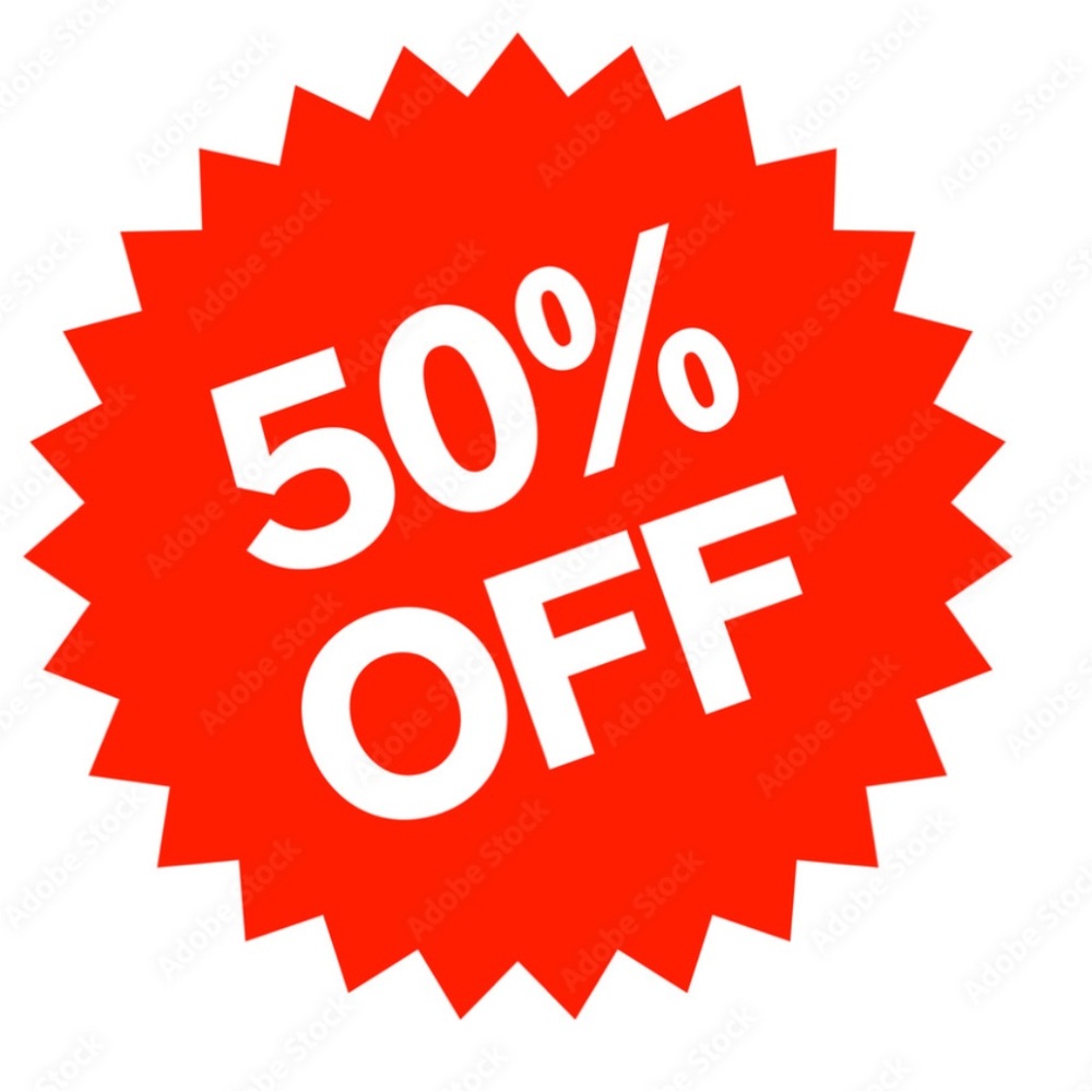 🎊❤️LAST WEEK FOR 50% OFF EVERYTHING❤️🎊l